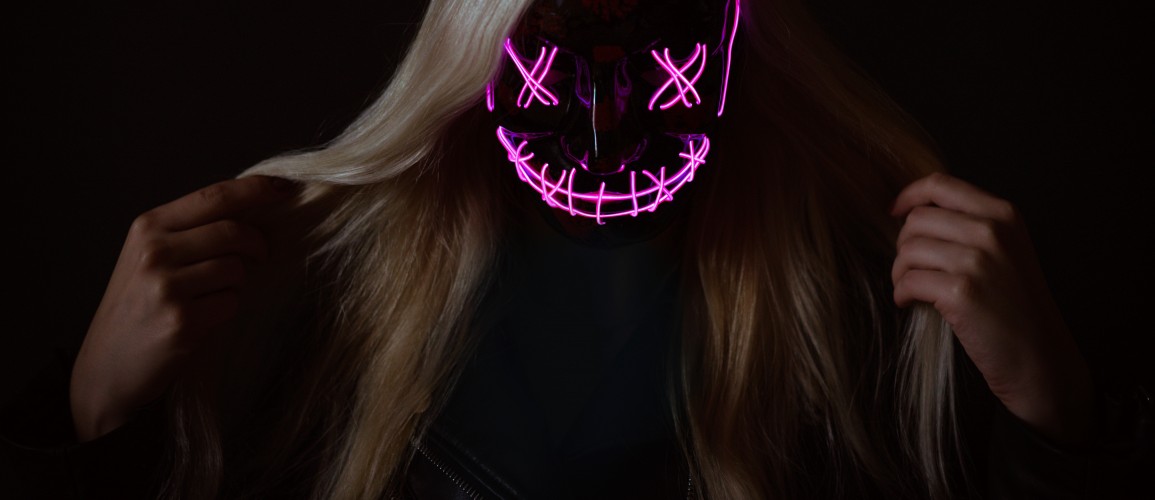 blonde-girl-in-scary-neon-mask