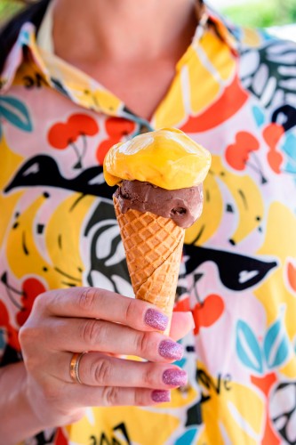 woman-holding-ice-cream-cone