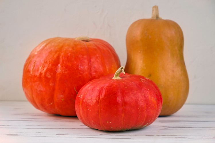 autumn-composition-of-three-pumpkins