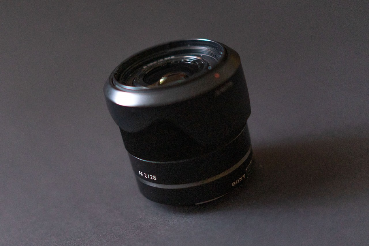 Sony Camera Lens in Black