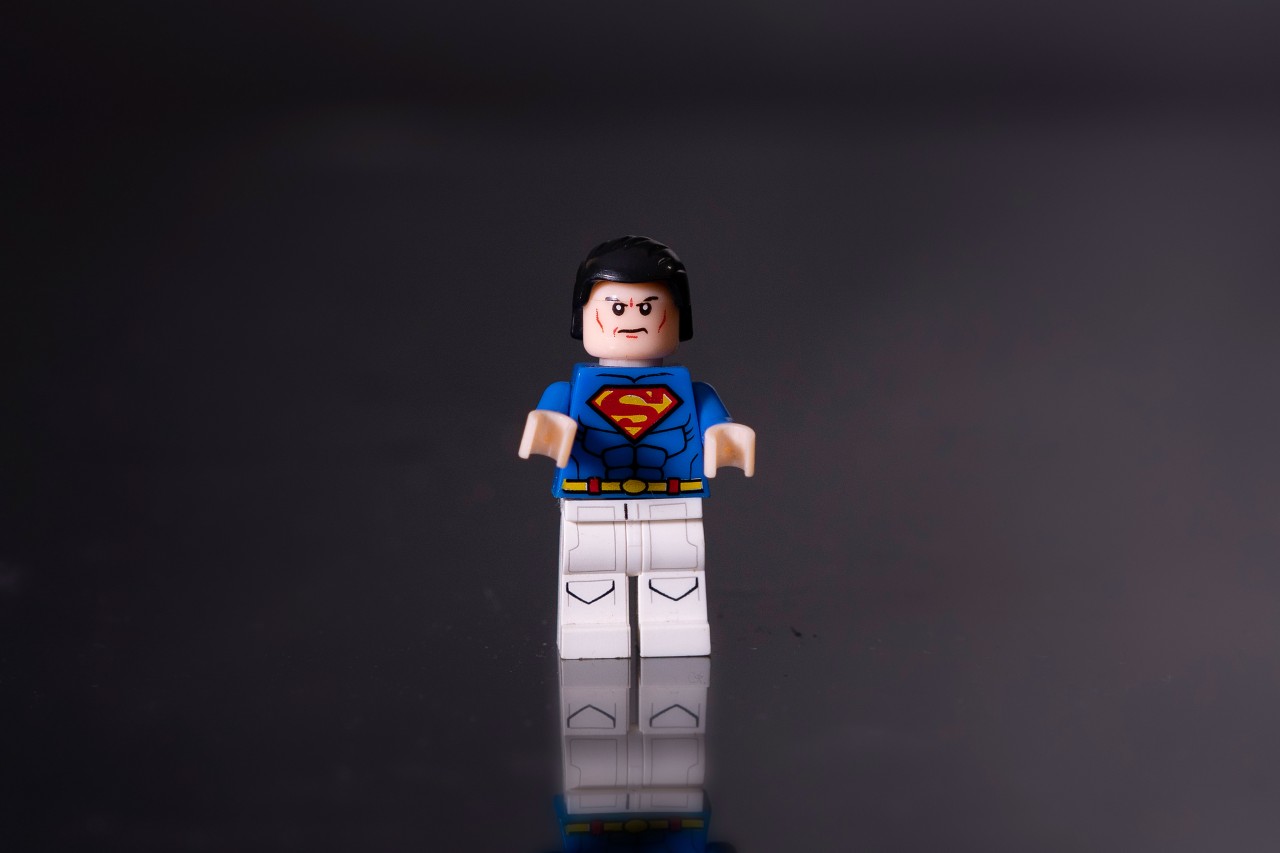 Superman Model from Lego Constructor