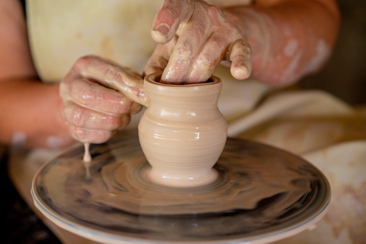 Ceramic Production by Female Hands