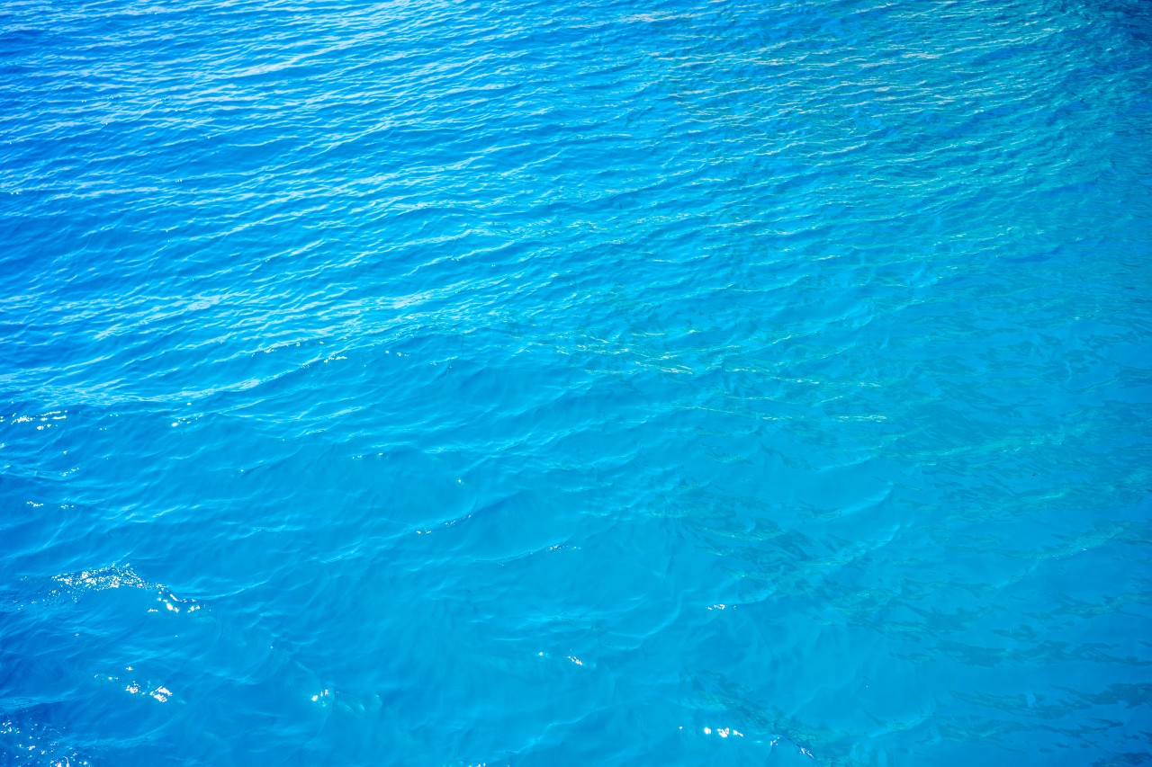 Blue sea texture