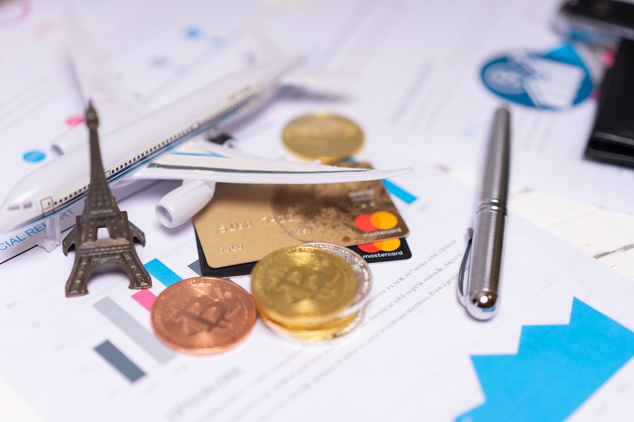 Payment cards and bitcoins on the Background of Financial Documents