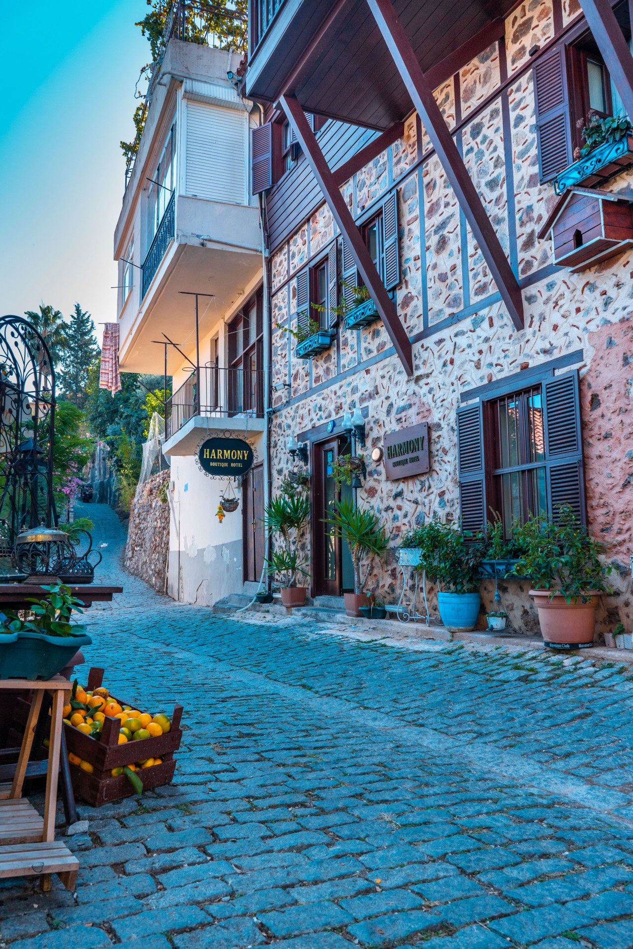 Hotel on the Turkish street